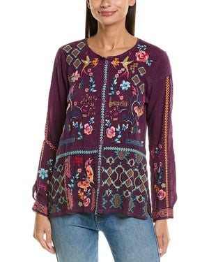 Johnny Was Catina Blouse - Red