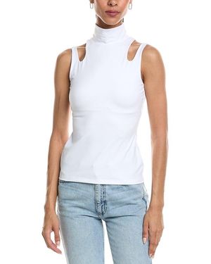 Susana Monaco Double Strap Mock Top - White