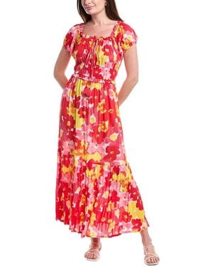Tiare Hawaii Blossom Maxi Dress - Red
