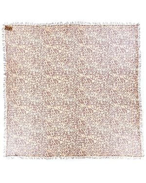 Isabel Marant Alecia Wool & Cashmere-Blend Scarf - Natural