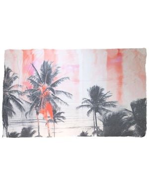 Blue Pacific Tequila Sunrise Beach Scarf - Multicolor