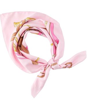 J.McLaughlin Mabel Silk Scarf - Pink