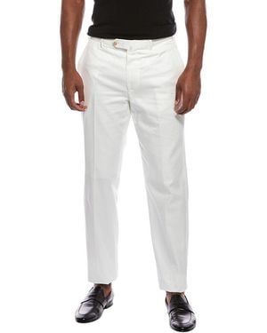 Isaia Trouser - White