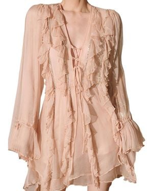 Homeyee Mini Dress - Brown