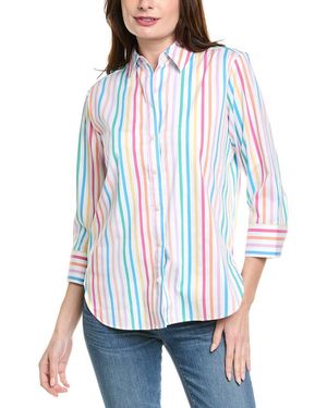 Foxcroft Meghan Shirt - White