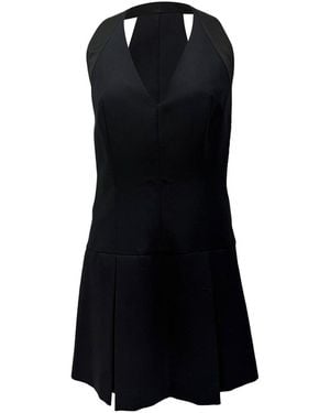 McQueen Mini Halter Dress, Size It (Authentic Pre-Loved) - Black