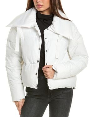 Noize Yasmin Puffer Jacket - White