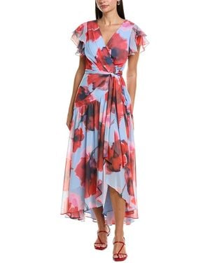 Hutch Midi Dress - Red