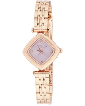 London Fog Harrow Watch - Metallic