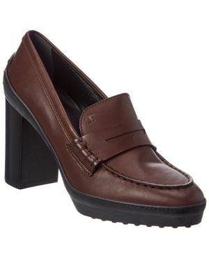 Tod's Leather Pump - Brown