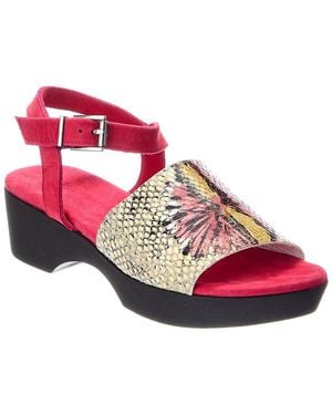 Arche Kimoko Leather Sandal - Pink