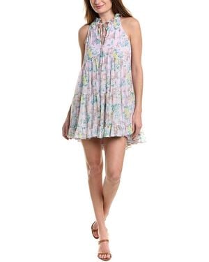 Cinq À Sept Cinq Á Sept Sleeveless Phyllis Mini Dress - Grey