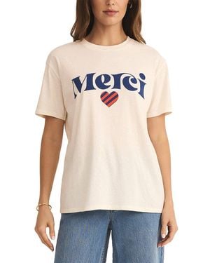 Z Supply Merci Boyfriend T-Shirt - Natural