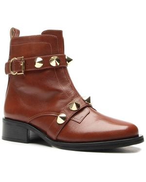 Vicenza Newport Leather Boot - Brown