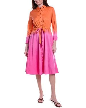 NIC+ZOE Ombre Ayla Midi Dress - Pink