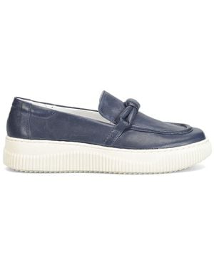 Söfft Foster Leather Flat - Blue