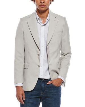 Officine Generale Officine Generale Giovanni Italian Wool Jacket - Gray