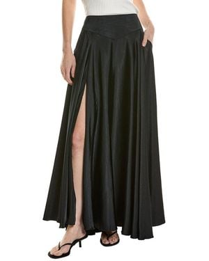 Free People Chilco Maxi Skirt - Black