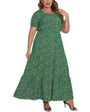 ROMANISSA Maxi Dress - Green