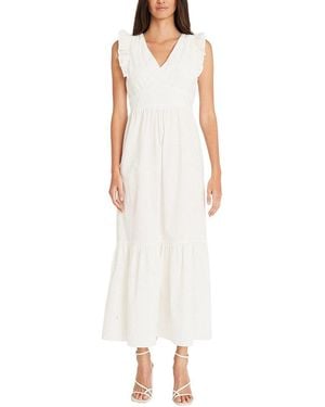 Maggy London Maxi Dress - White