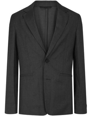 Givenchy Single-Breasted Wool-Blend Blazer - Black