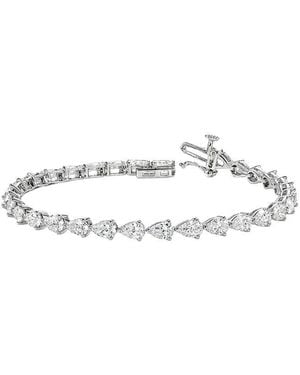 Lab Grown Diamonds 14K.00 Ct. Tw. Lab-Grown Diamond Tennis Bracelet - White