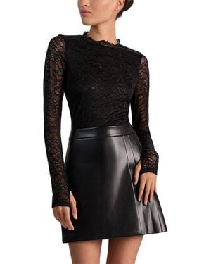 Alice + Olivia Chara Mini Dress - Black