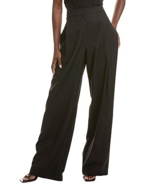 Oscar de la Renta Wool & Mohair-Blend Pant - Black