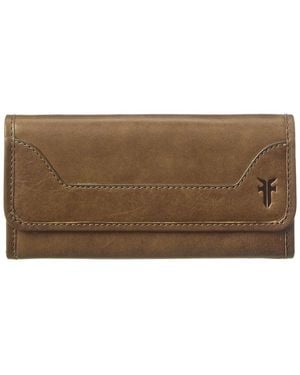 Frye Melissa Leather Wallet - Brown