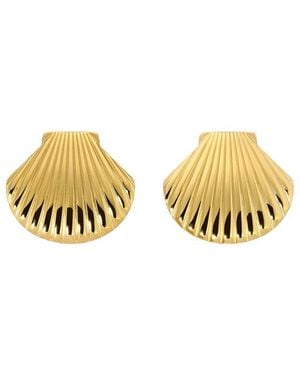 Eye Candy LA Statement Earring - Metallic