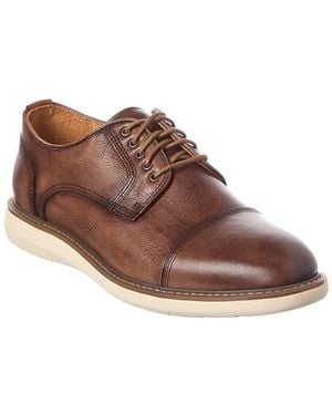 Warfield & Grand Orbit Leather Trainer - Brown