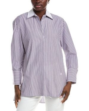 Max Mara Tubinga Stripe Top - Purple