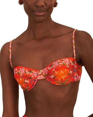 FARM Rio Bikini Top - Red
