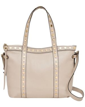 Aimee Kestenberg Jagger Leather Tote - Natural