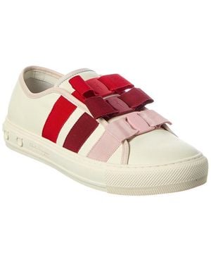 Ferragamo Nataly Leather Trainer - Pink