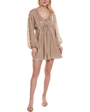 Saltwater Luxe Sequin Mini Dress - Natural