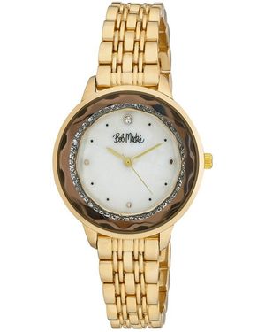 Bob Mackie Diamond Watch - Metallic