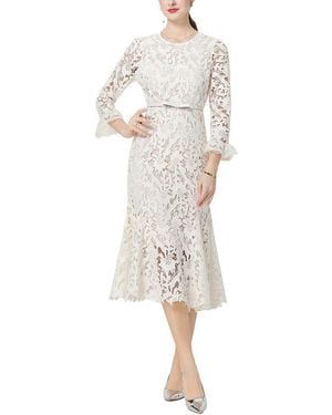 Kaimilan Midi Dress - White