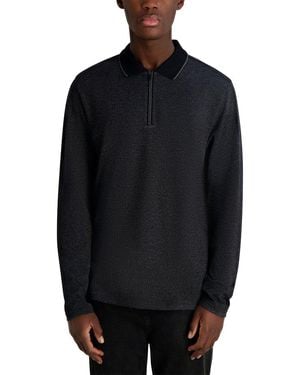 Karl Lagerfeld 1/4-Zip Pullover - Black