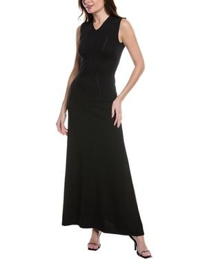 Solid & Striped Maxi Dress - Black