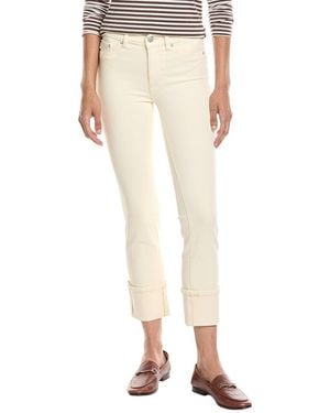 DL1961 Mara Ankle Crema Cuffed Straight Jean - Natural