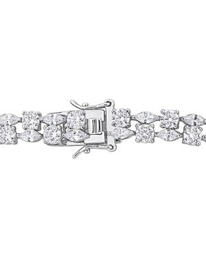 Rina Limor 17.68 Ct. Tw. Created Sapphire Bracelet - White