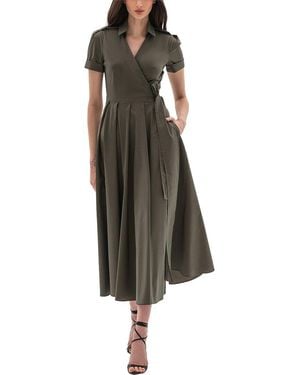 BGL Shirt Dress - Green