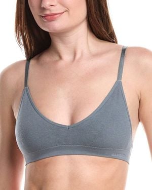 BAM 2Pk Seamless Rib Triangle Bralette - Grey
