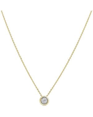 Sabrina Designs 14K 0.08 Ct. Tw. Diamond Necklace - Metallic