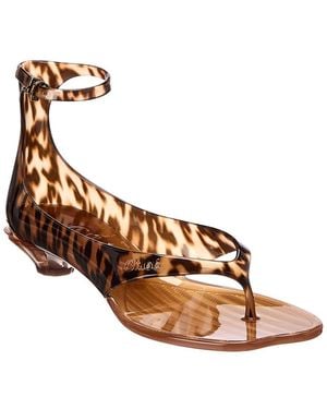 Chloé Rubber Sandal - Brown
