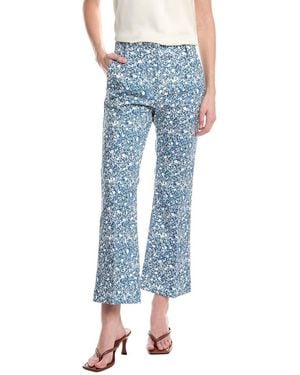 Max Mara Weekend Cadmio Printed Pant - Blue