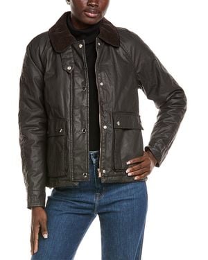 Kensie Waxed Jacket - Black