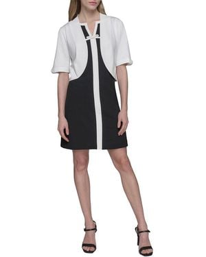 KARL LAGERFELD Knit Shrug - Black