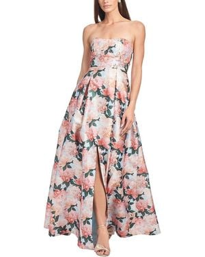 Sachin & Babi Embellished Giovanna Gown - White